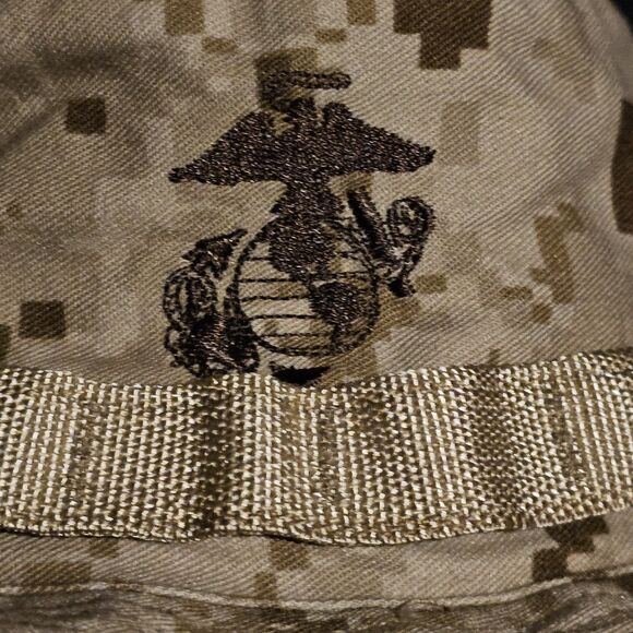 NEW USMC MCCUU Cover Field Desert MARPAT Combat Boonie Cover Size Medium - Picture 6 of 7